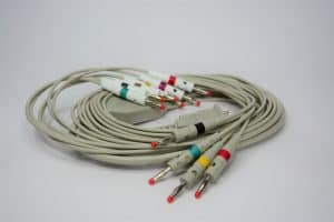 2.400070 10-wire patient cable IEC 2m,banana plug type for AT-1, AT-101, AT-2